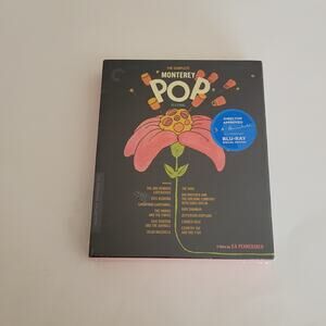 The Complete Monterey Pop Festival (Criterion Collection) Blu-ray New, sealed